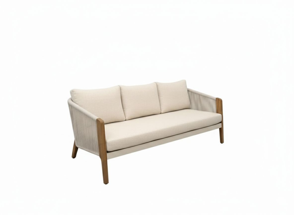 Комплект Zenn Seating Set. Алюминий, роуп, ироко. Поставка 45 дней.