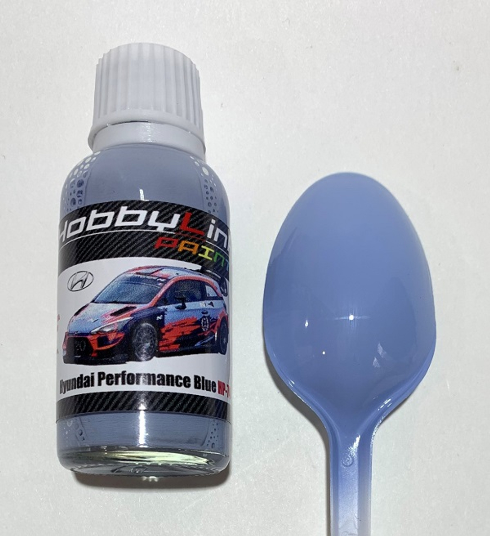 Краска лаковая HobbyLink Hyundai Performance Blue HP-7401