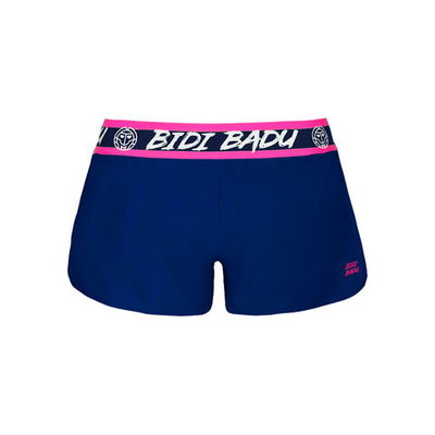 Женские теннисные шорты BIDI BADU Tiida Tech 2in1 Shorts Women - Dark Blue, Pink