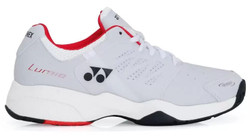Мужские кроссовки теннисные Yonex Power Cushion SHT Lumio 3 - white/red