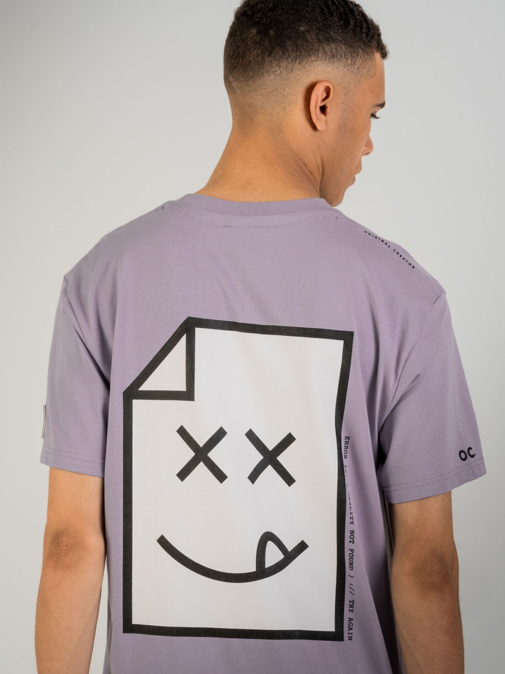 Футболка мужская ORIGINAL CREATOR SMILEY_404 T-SHIRT, Сиреневый