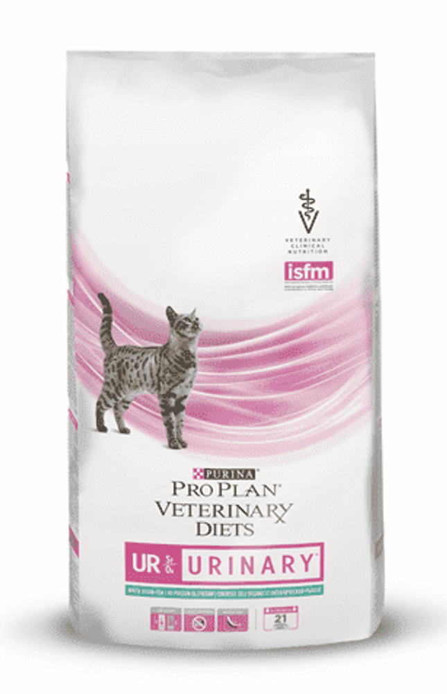Сухой диетический корм PRO PLAN® Veterinary Diets UR St/Ox Urinary для кошек при МКБ, c океанической рыбой, Пакет 350 г Сухой диетический корм PRO PLAN® Veterinary Diets UR St/Ox Urinary для кошек при МКБ, c океанической рыбой, Пакет 350 г