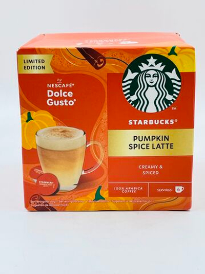 Кофе капсульный Starbucks by Nescafe Dolce Gusto Pumpkin Spiced Latte, 6 порций