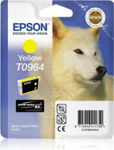 Epson Husky T0964 струйный картридж 1 шт Подлинный Желтый C13T09644030