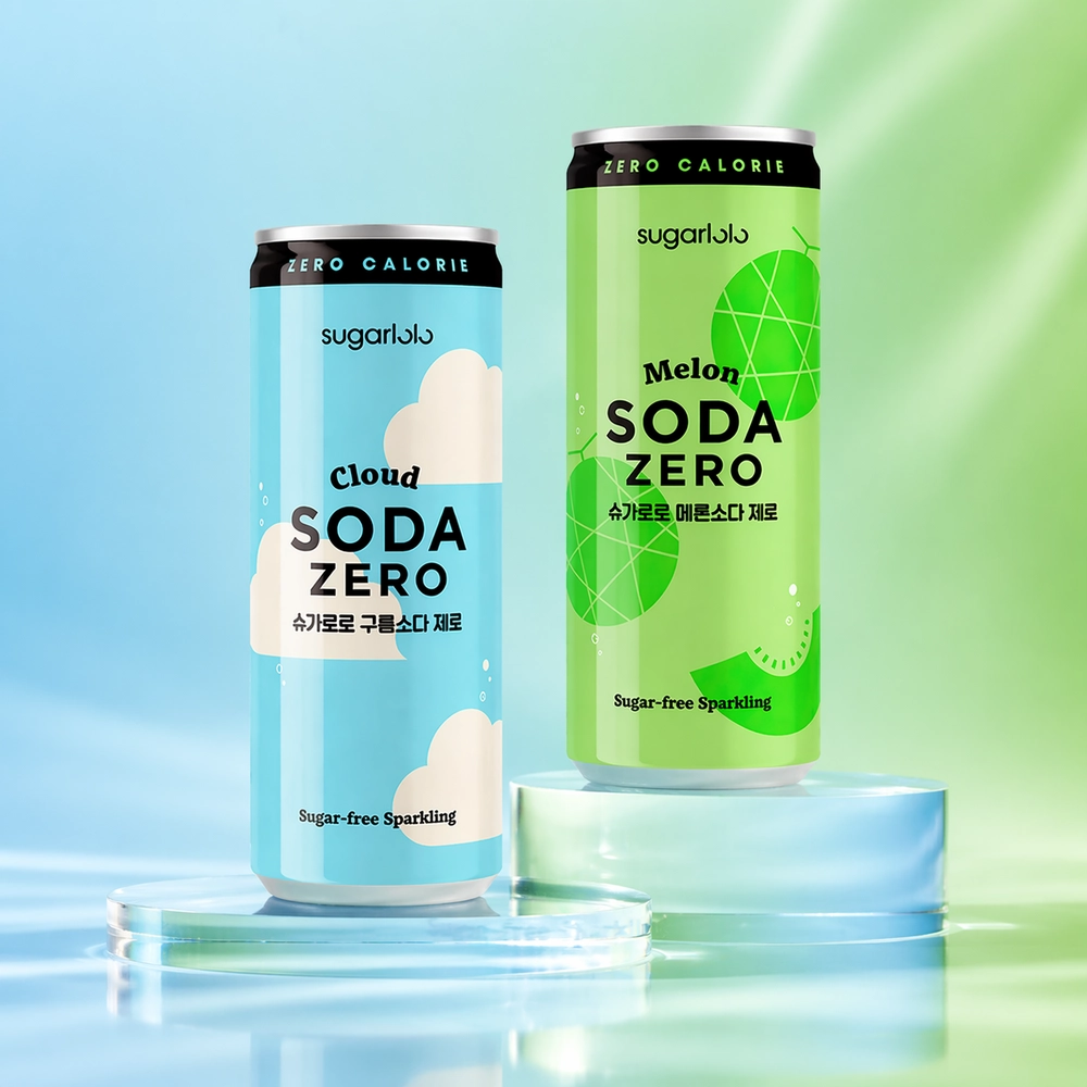 Напиток газированный без сахара Soda Zero со вкусом крем-соды
