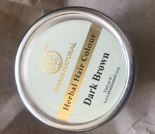 Темно-коричневая хна для волос Khadi Natural Dark brown, 150 г
