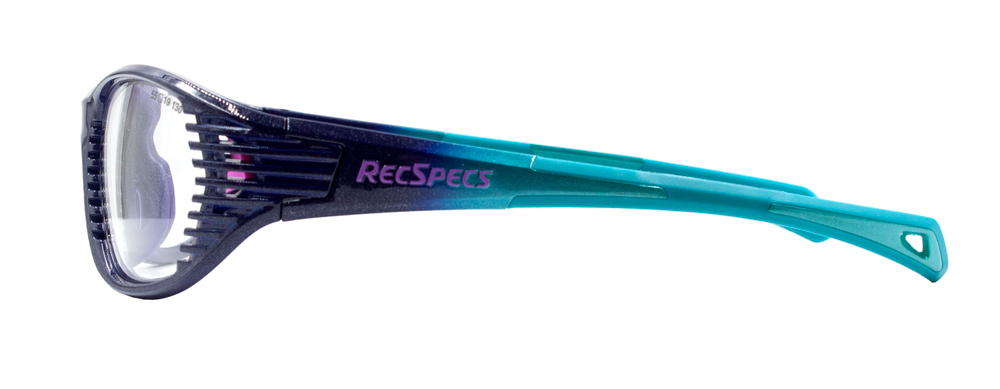 Спортивные очки с диоптриями Rec Specs / Ma-1 / Metallic Purple Teal Fade