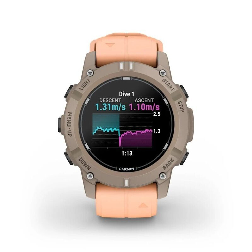 Часы Garmin Descent G2 Paloma with Shell Pink Band