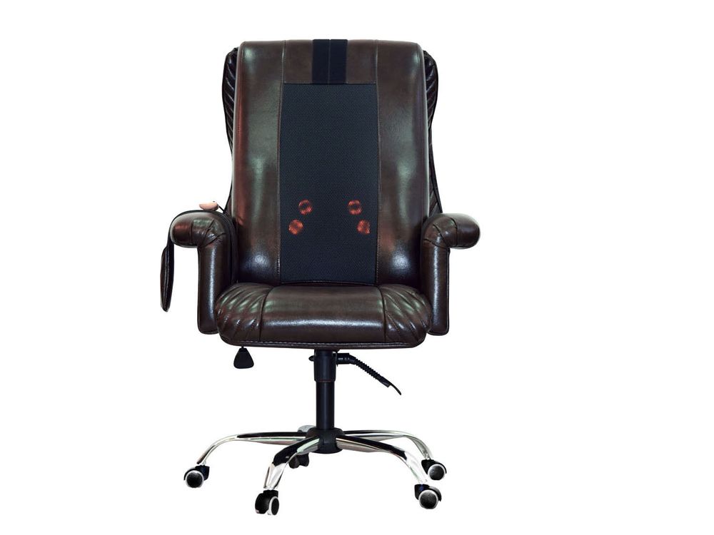 Офисное массажное кресло EGO President EG1005 КОФЕ (Арпатек)