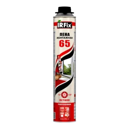 IRFix 65 Пена монтажная профессиональная 850мл (Лето)