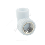 Угольник PP-R комбинированный белый Дн 32х1/2" ВР VALFEX 10125232