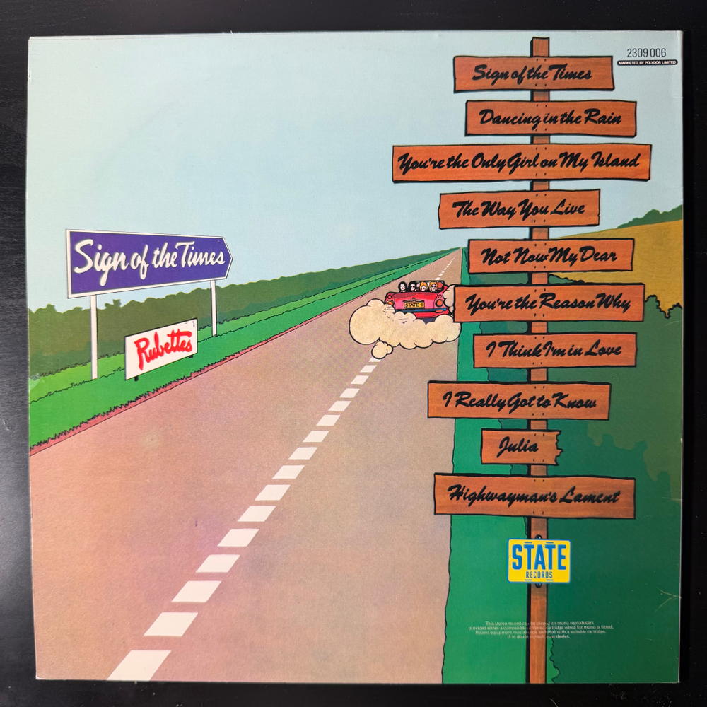 Rubettes – Sign Of The Times (Скандинавия 1976г.)