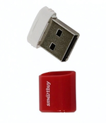 Флеш-накопитель 64 Gb Smartbuy Lara Red
