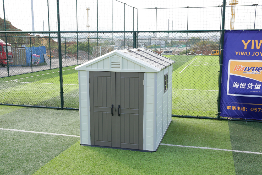 Садовый пластиковый сарай HouzBlock Comfort-3 7,5x11