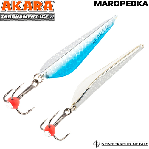 Блесна зимняя Akara Tournament Ice Maropedka 35 4 гр.1/Sil