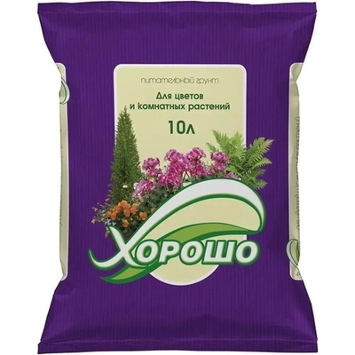 Грунт 'Для цветов и комнат. растений'10л