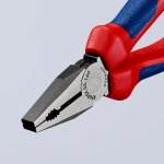 Плоскогубцы комбинированные черненые 160 мм Knipex 03 02 160 SB