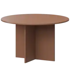 Стол для переговоров А-029 Терракота 1200x1200x760 Арго