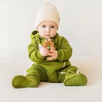 Комбинезон с капюшоном "Бамбук" утепленный 0+