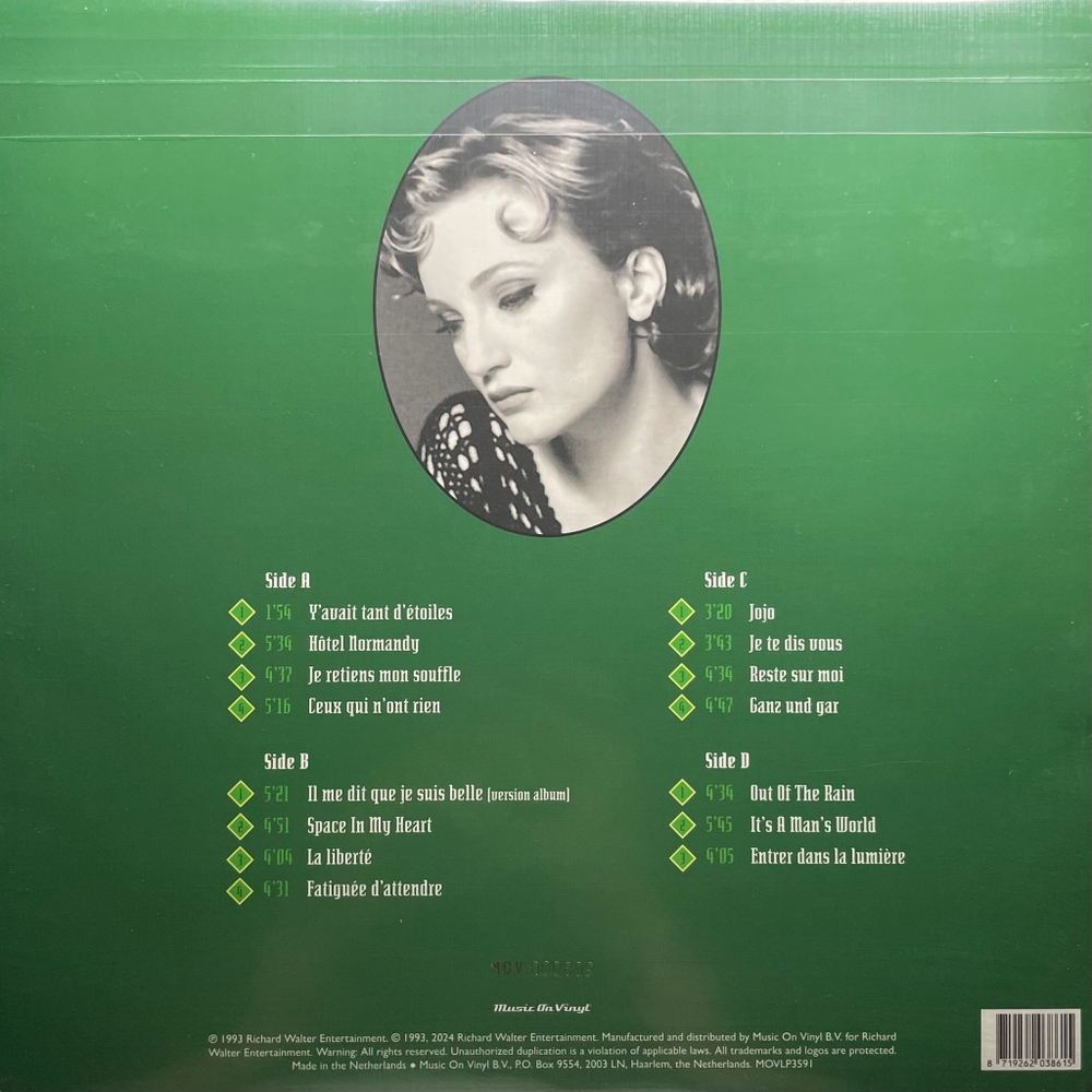 Виниловая пластинка Patricia Kaas ‎– Je Te Dis Vous 2LP Yellow
