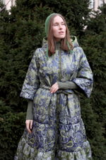 Coat "Kupavna (winter). Polar Owls"