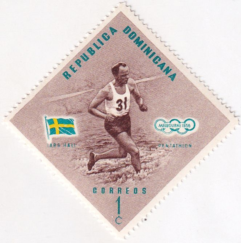25 почтовых марок, Доминиканская республика, 1940-1950-е годы, Олимпиада, спорт, природа