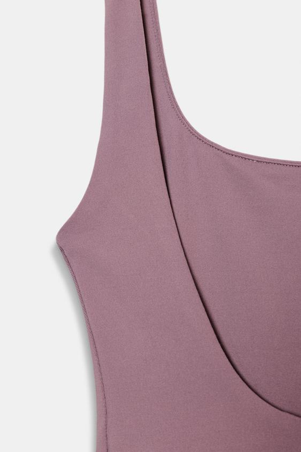 БОДИ С КВАДРАТНЫМ ВЫРЕЗОМ И ЭЛАСТАНОМ - ZARA