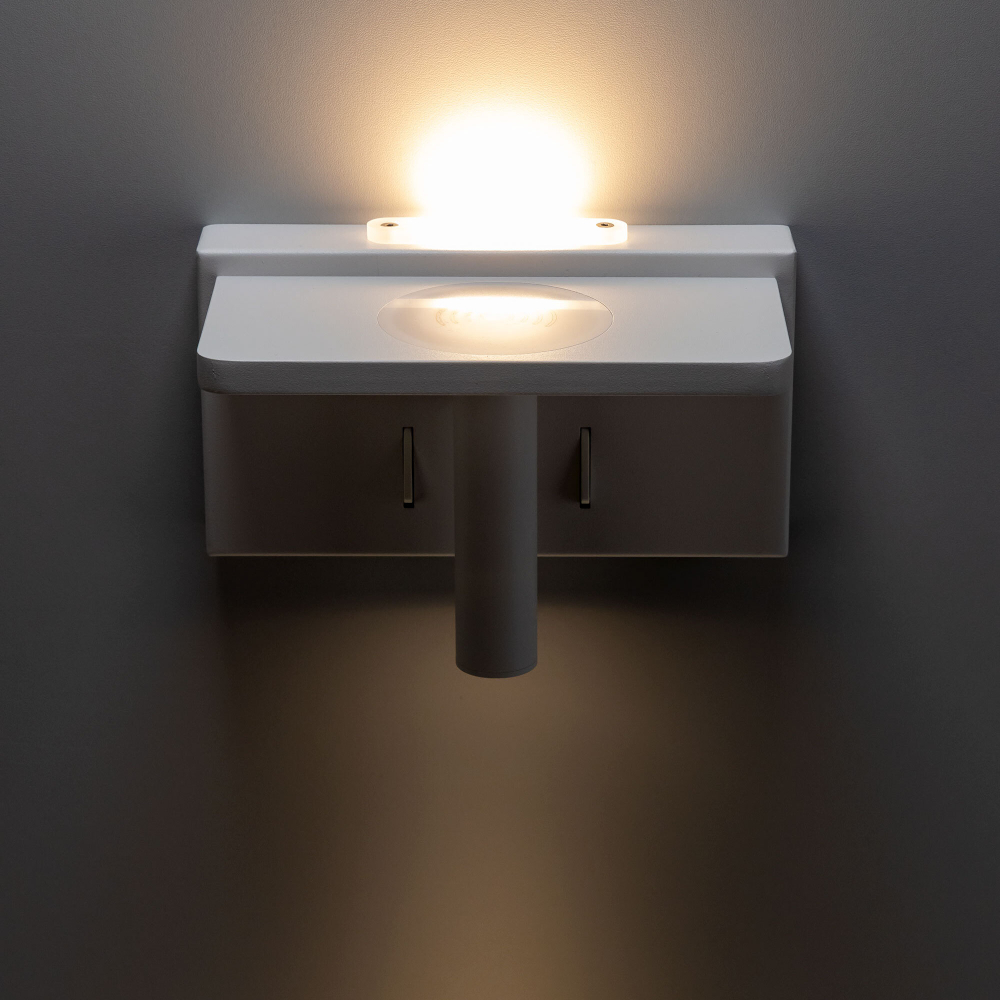 Citilux Декарт CL704370 LED USB QI Светильник поворотный Белый