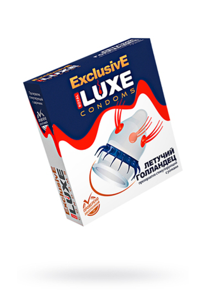 Презервативы Luxe, exclusive, «Летучий голландец», 18 см, 5.2 см, 1 шт.