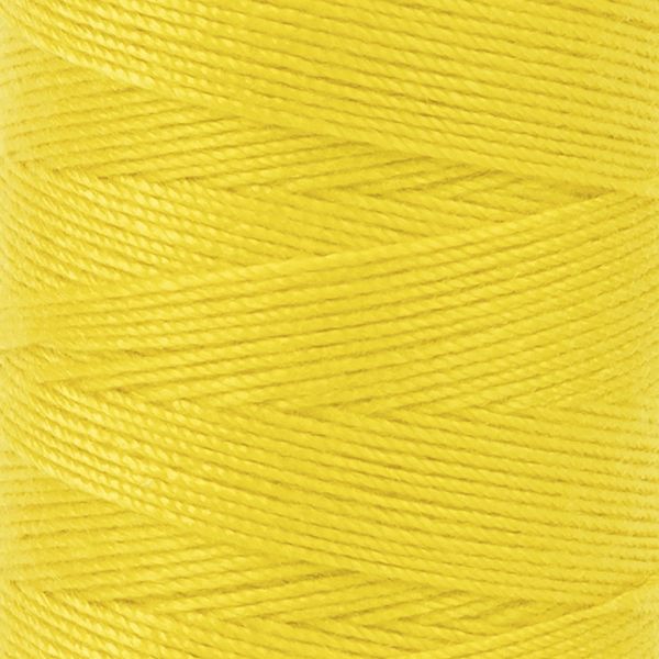 Нитки швейные джинсовые Gamma 20s/2, 183 м / 10 кат, 385 я.желтый
