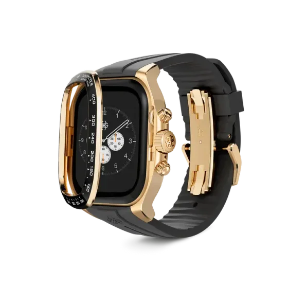 Корпус для Apple Watch CRS46 - Золотистый/Чёрный