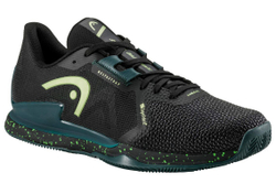Мужские теннисные кроссовки Head Sprint Pro 3.5 SF Clay - black/forest green