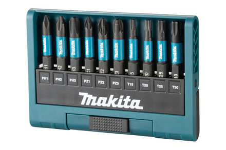 Набор бит Impact Black 50 мм, 10 шт Makita E-12011