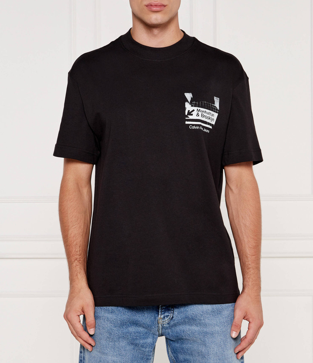 Футболка CALVIN KLEIN JEANS - черный(J30J326864)
