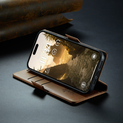 Чехол-книжка CaseMe Smooth iPhone 16