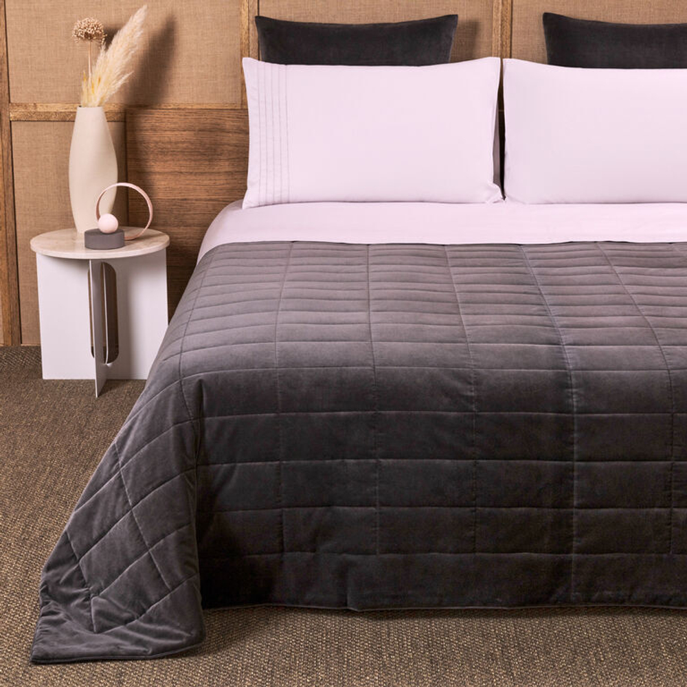 Покрывало Luxury Cashmere Velvet Manogany Grey (270 x 260 см)
