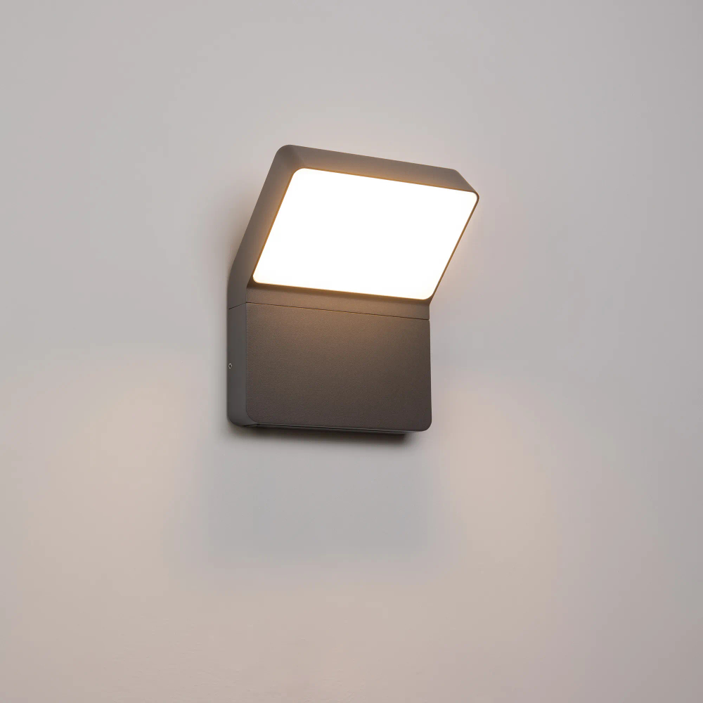 Светильник LGD-ECRAN-WALL-9W Warm3000 (GR, 108 deg, 230V) (Arlight, IP65 Металл, 3 года) 029989