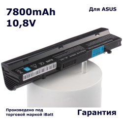 Аккумулятор iBatt 7800mAh, для Eee PC 1001PX 1001PXD 1001 1005PXD 1005P 1005 1005HA 1005HA-A 1101HA 1001P 1001HA 1005PX