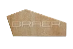 Тротуарная плитка Braer Витраж, Color Mix Плато, 80 мм
