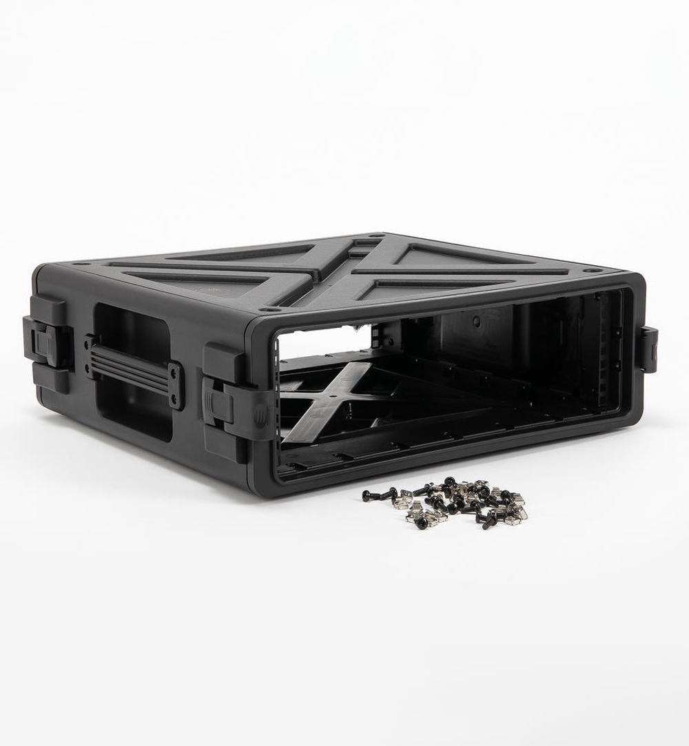 RACK | Ударопрочный пластиковый Рэковый кейс 3 юнита DGCASE@RACK3U | Внут. размеры 485*483*145мм