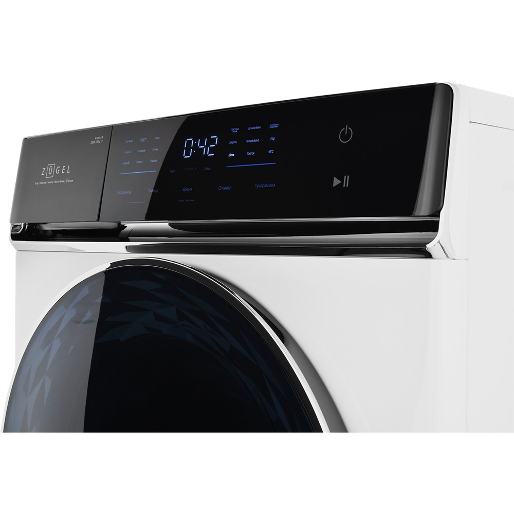 Стиральная машина ZUGEL ZWF10141I Inverter Steam