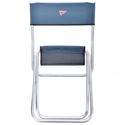 Стул большой со спинкой складной туристический/походный для рыбалки, синий, ХСН