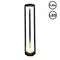 Наземный светильник  09987-0.7-001JH 0.8M LED2X6W BK RLOS Reluce