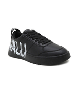 Кожаные кроссовки Just Cavalli - черный(76QA3SM5ZP397)