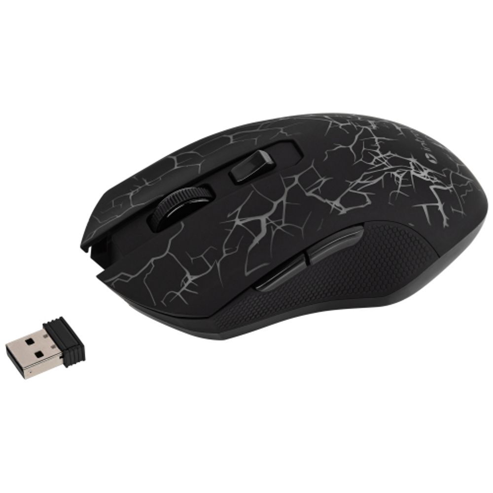 Мышь Intro MW575 беспроводная игровая 800-1600dpi черная | Мыши
