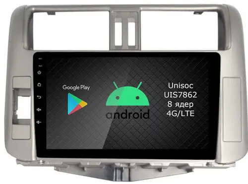 Магнитола для Toyota Land Cruiser Prado 150 2009-2013 (поддержка 360 - опция) - Airok RI-1114 Android 12, Быстрая, SIM-слот