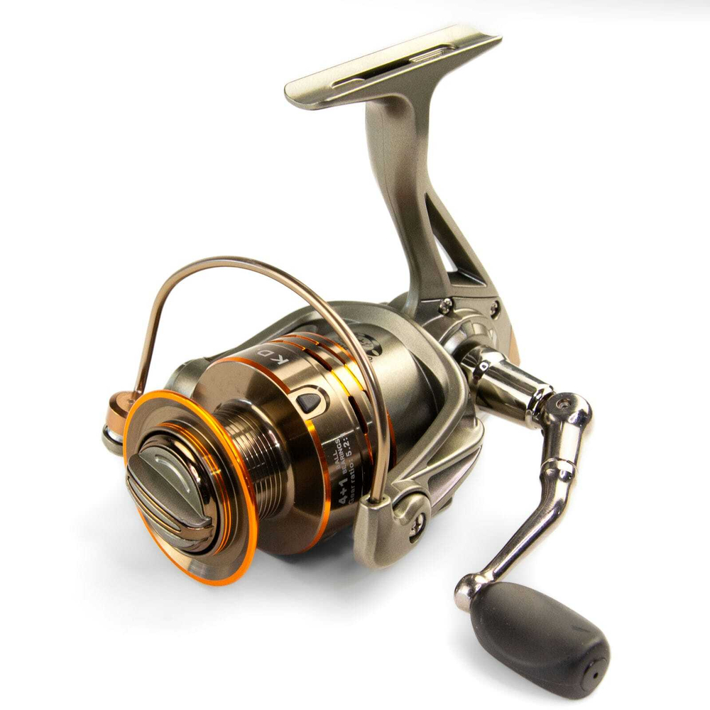 Безынерционная катушка 4000 Kaida KD.GTF G002-40A (4+1BB, мет.шпуля)