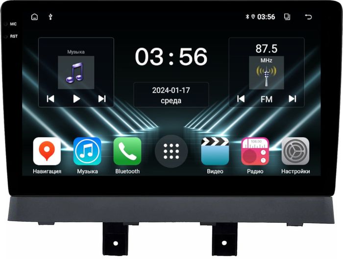 Магнитола для Changan Alsvin 3 2018+ - FarCar S280 монитор 10.36" IPS на Android 13, CarPlay