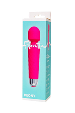 Розовый жезловый вибратор Peony - 20,5 см. (Цвет: розовый)