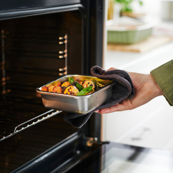 IKEA 365+ Контейнер для пищевых продуктов, квадратный/нержавеющая сталь, 600 мл